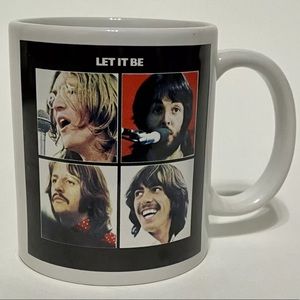 The Beatles-Let it Be Album Cover Coffee / Tea Mug, John Lennon, Paul McCartney